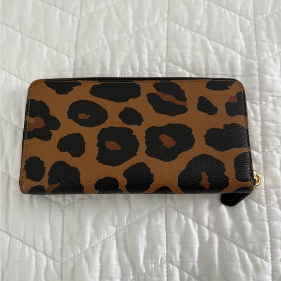 Coach Leopard Print Wallet - Picture 2 of 3